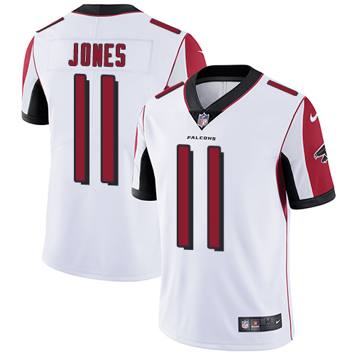 2019 men Atlanta Falcons #11 Jones white Nike Vapor Untouchable Limited NFL Jersey->atlanta falcons->NFL Jersey